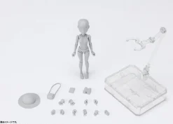 Outlet Bandai Spirits S.H.Figuarts - Body-chan - Ken Sugimori Edition - DX Set - Gray Color Ver. - 2023 Re-release