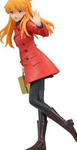 SEGA Shin Seiki Evangelion - Souryuu Asuka Langley - PM Figure - Coat Figure