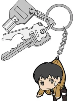 Cospa Shingeki no Kyojin - Bertolt Hoover - Tsumamare - Rubber Keychain - Keyholder New