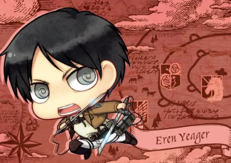Gift Shingeki no Kyojin - Eren Yeager - Mousepad - Chimi Discount
