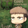 Sale Gift Shingeki no Kyojin - Jean Kirstein - Mousepad - Chimi, Salute ver.