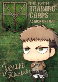 Sale Gift Shingeki no Kyojin - Jean Kirstein - Mousepad - Chimi, Salute ver.