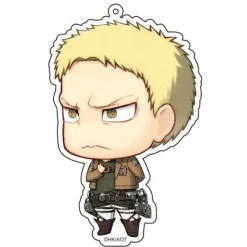 Contents Seed Shingeki no Kyojin - Reiner Braun - Deka Keyholder - Keyholder - Chimi, Salute ver.