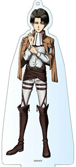 Discount コンテンツシード Shingeki no Kyojin Season 2 - Levi - Acrylic Keychain - Acrylic Stand - Deka Acrylic Keychain