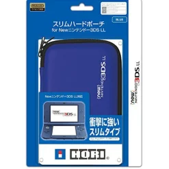 Hori Slim Hard Pouch for New 3DS LL (Blue) Hot
