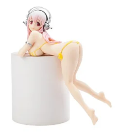 FuRyu SoniComi (Super Sonico) - Sonico - Noodle Stopper Figure - Border Yellow Online