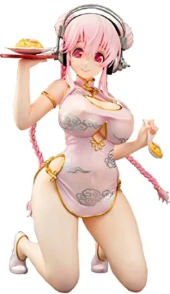Sale Emontoys SoniComi (Super Sonico) - Sonico - China Dress Statue Series - 1/7 - China Dress Ver.