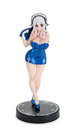 Hot FuRyu SoniComi (Super Sonico) - Sonico - Concept Figure - Holy Girl, Metallic Blue