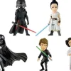 Banpresto Star Wars - Darth Vader - Rey - Kylo Ren - Princess Leia - Luke Skywalker - Star Wars World Collectable Figure Premium - Set of 5 Figures New