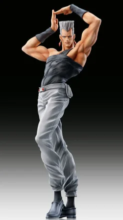 Clearance ディ・モールト・ベネ Statue Legend - JoJo's Bizarre Adventure Part.III 18. Jean Pierre Polnareff (Sculpting, Color Supervised by Hirohiko Araki)