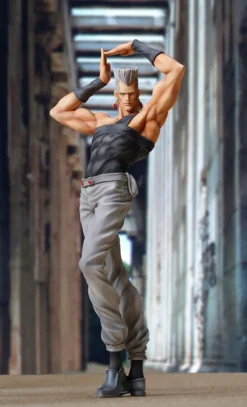 Clearance ディ・モールト・ベネ Statue Legend - JoJo's Bizarre Adventure Part.III 18. Jean Pierre Polnareff (Sculpting, Color Supervised by Hirohiko Araki)