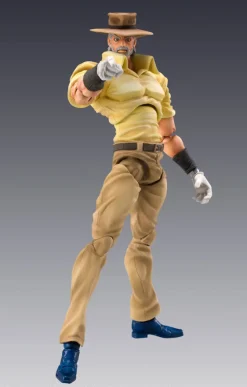 Medicos Entertainment Super Action Statue Joseph Joestar & Iggy JoJo's Bizarre Adventure [] New