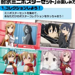 Cospa Sword Art Online - Asuna - Kirito - Lisbeth - Silica - Poster