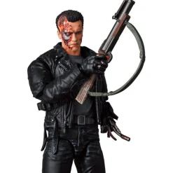 Medicom Toy Terminator 2: Judgment Day - T-800 - Mafex No. 191 - T2: Battle Damage Ver. Sale