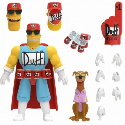 Discount Super 7 The Simpsons / Duffman Ultimate 7 Inch Action Figure