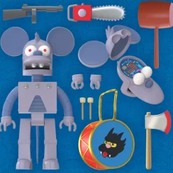 New Super 7 The Simpsons / Robot Itchy Ultimate 8 Inch Action Figure