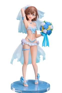 Hot A Dimension To Aru Kagaku no Railgun T - Misaka Mikoto - 1/7 - Wedding Swimsuit Ver.