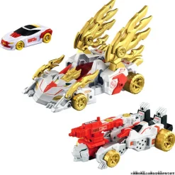 Clearance Takara Tomy Tomica Kizuna Gattai Earth Granner EG06 Earth Granner God Leo-Cheetah (w/Core Granner God Leo Tomica)