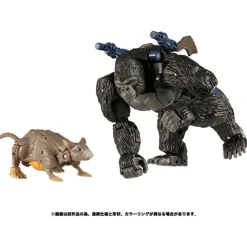 New Takara Tomy Transformers War for Cybertron WFC-19 Optimus Primal with Rattrap