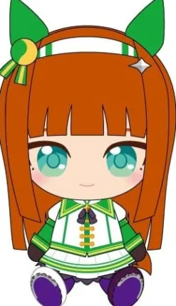Hot Bandai Uma Musume: Pretty Derby - Silence Suzuka - Chibi Nuigurumi - Uma Musume Pretty Derby Chibi Nuigurumi