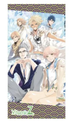 Best Green Tea VitaminZ - Narumiya Tenjuurou - Fuwa Chisato - Mine Arata - Tachibana Yakumo - Houjou Kei - Houjou Nachi - Towel