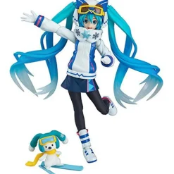 Sale Max Factory Vocaloid - Hatsune Miku - Rabbit Yukine - Figma #EX-030 - Snow 2016, Snow Owl ver.