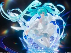 CyberZ as ManufacturereStream as DistributorOriental Forest Vocaloid - Hatsune Miku - Shibuya Scramble Figure - 1/7 - Crystal Dress Ver. (CyberZ, eStream, Oriental Forest) New