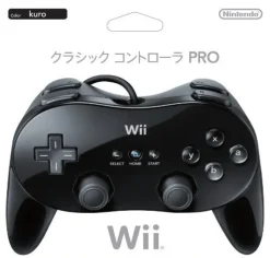 New Nintendo Wii Classic Controller Pro (Black)
