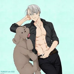 Avex Pictures Yuri!!! on Ice - Victor Nikiforov - Blanket - OhizadeGoodNight!!! Blanket